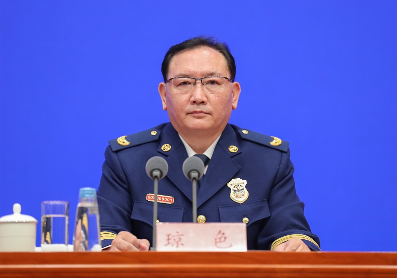 淫逼女性网应急部党组成员、消防救援局局长琼色出席新闻发布会